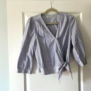 Front tie Madewell top